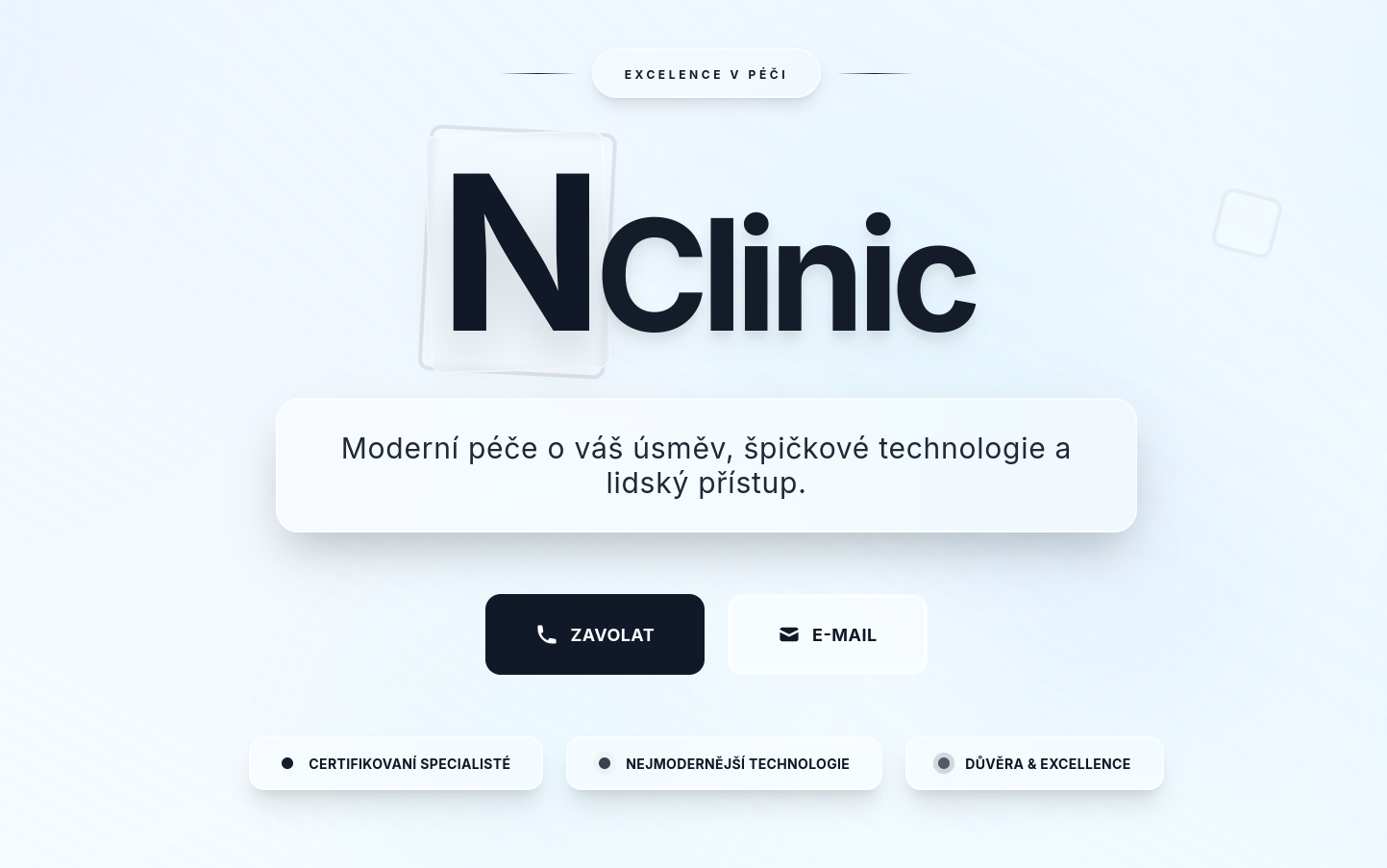 NClinic - partnerská oční klinika v České republice